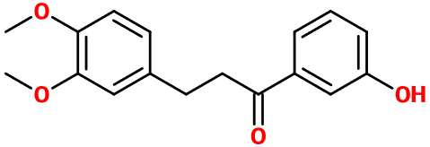 (图片) MC002524 3-(3,4-Dimethoxyphenyl)-1-(3-hydroxyphenyl)-1-propanone